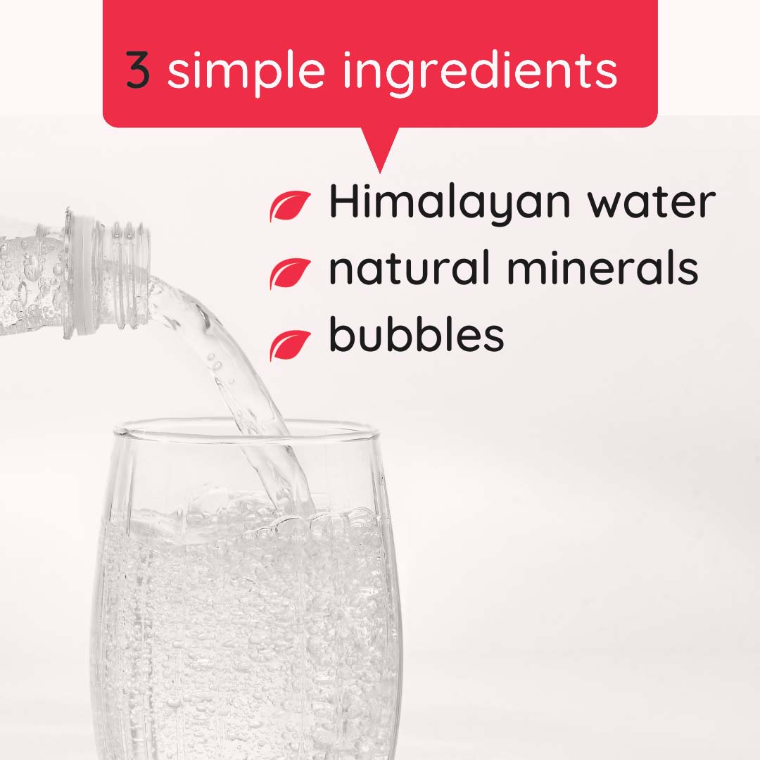 ZOiK Strawberry Flavoured Sparkling Water (350ml each)
