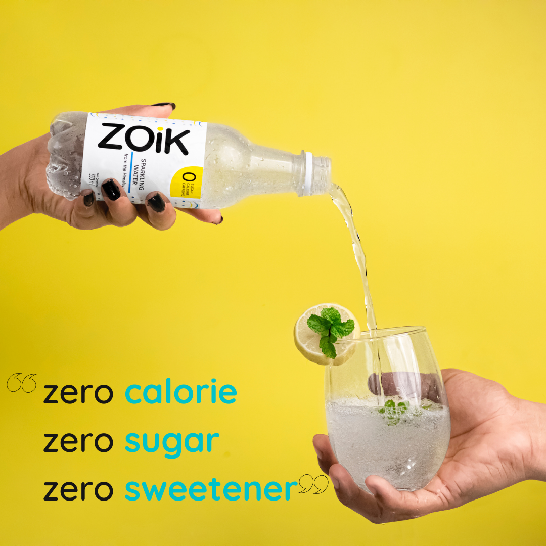 ZOiK Natural Mineral Sparkling Water (350ml each)