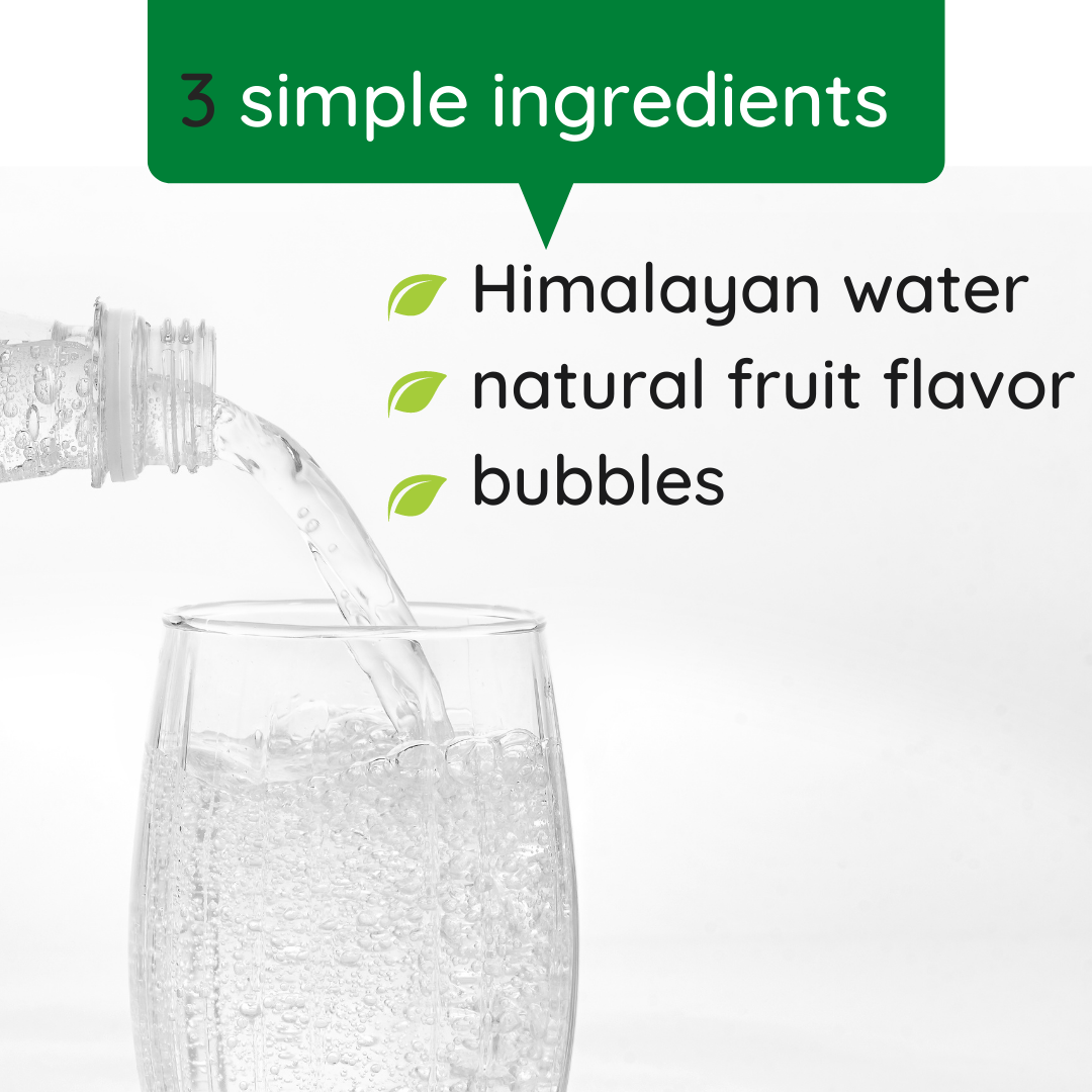 ZOiK Lemon Lime Flavoured Sparkling Water (350ml each)