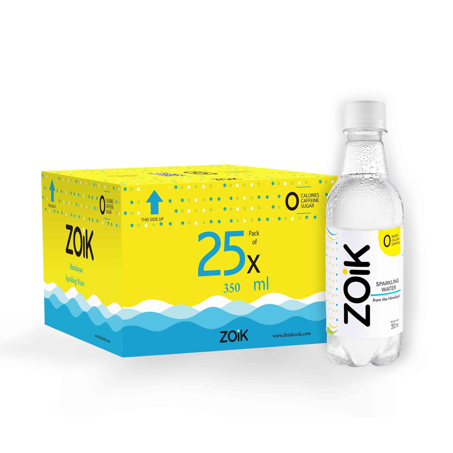 ZOiK Natural Mineral Sparkling Water (350ml each)