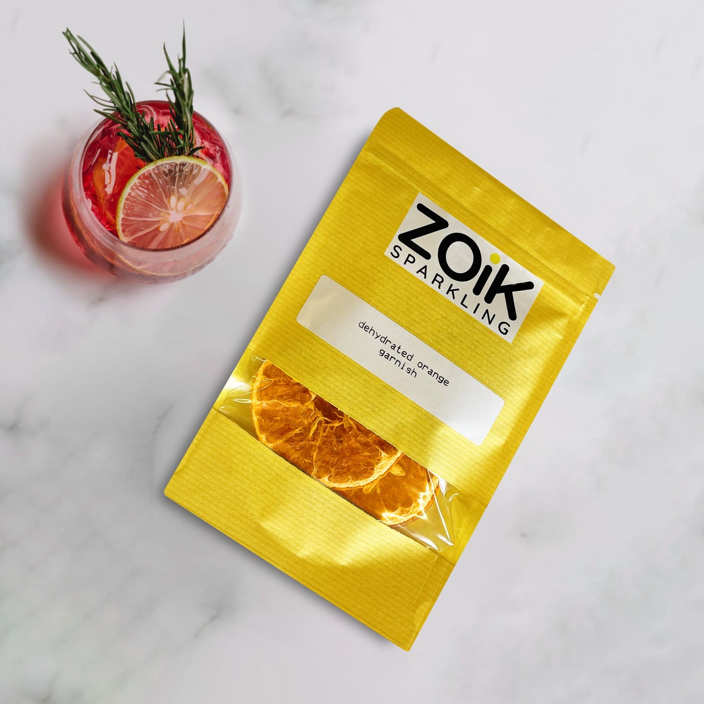 ZOiK Dehydrated Orange Wheel Garnishes
