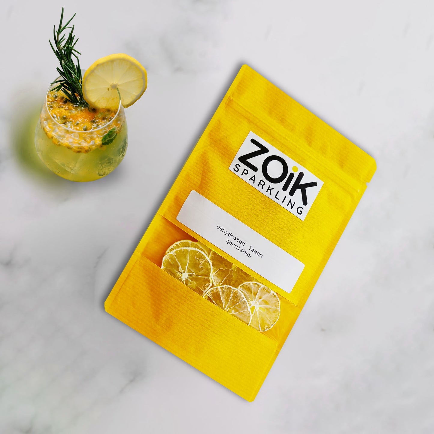 ZOiK Dehydrated Lemon Wheel Garnishes