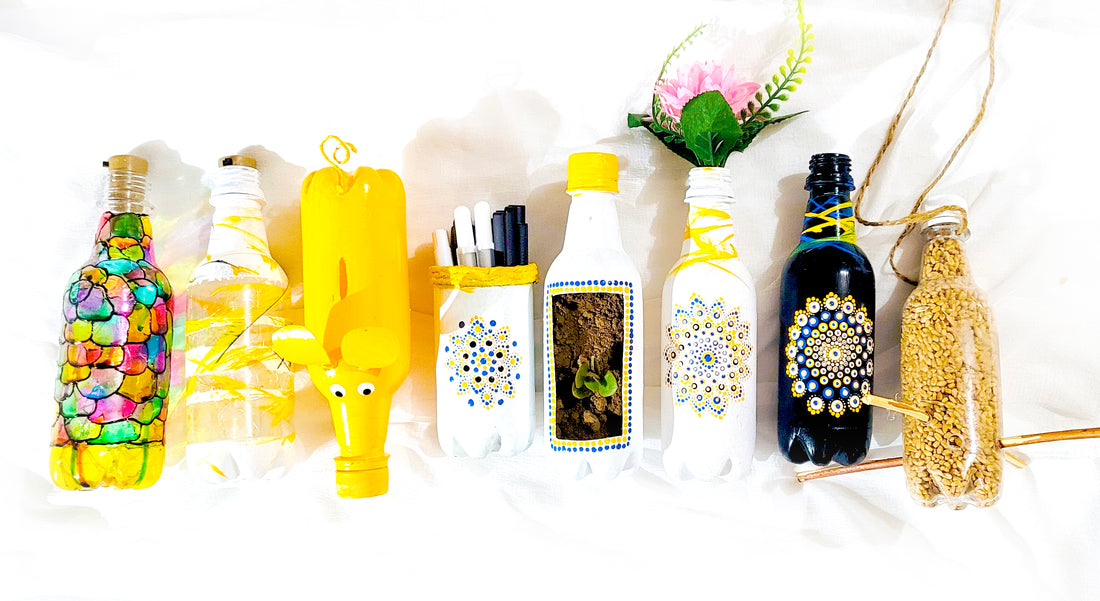 Plastic bottle craft