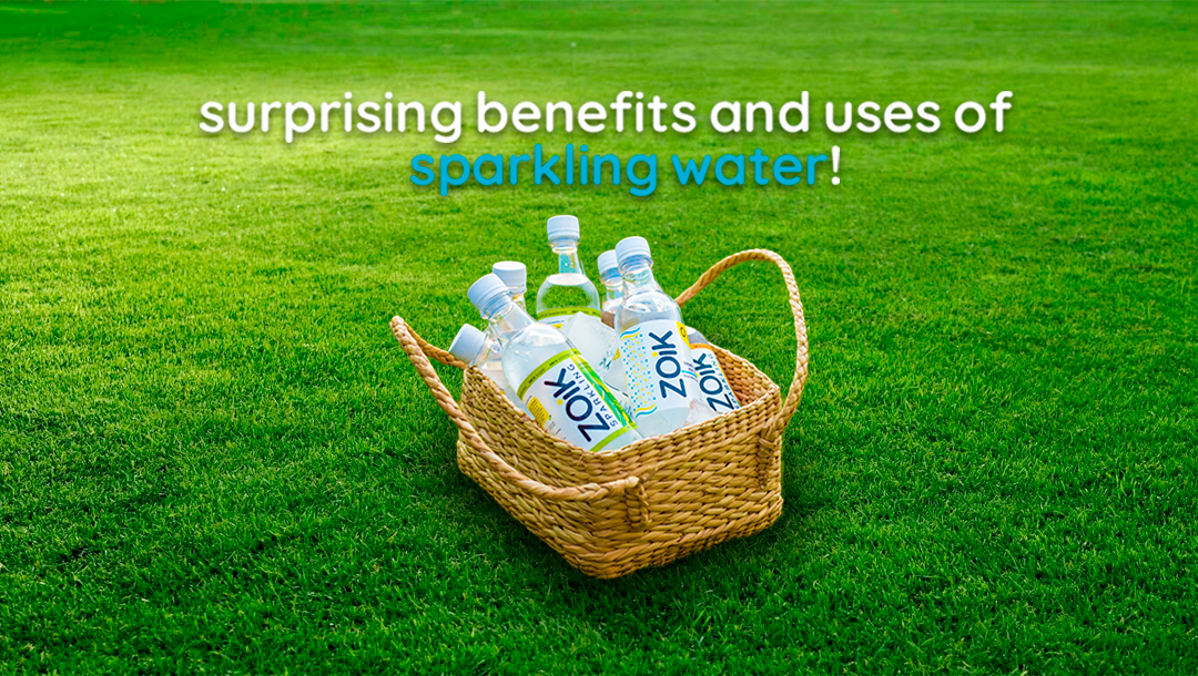 Surprising Benefits and Uses of Sparkling water!