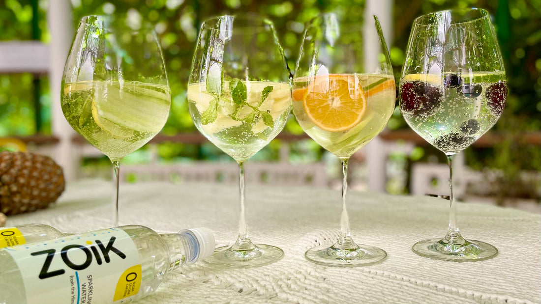 Fruits, sparkles and infused water recipes you are going to love!